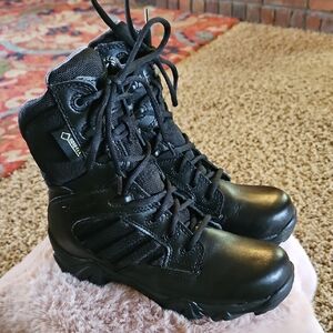 Bates GX-8 Side zip GoreTex Women's Black Tactical Boots Sz 6